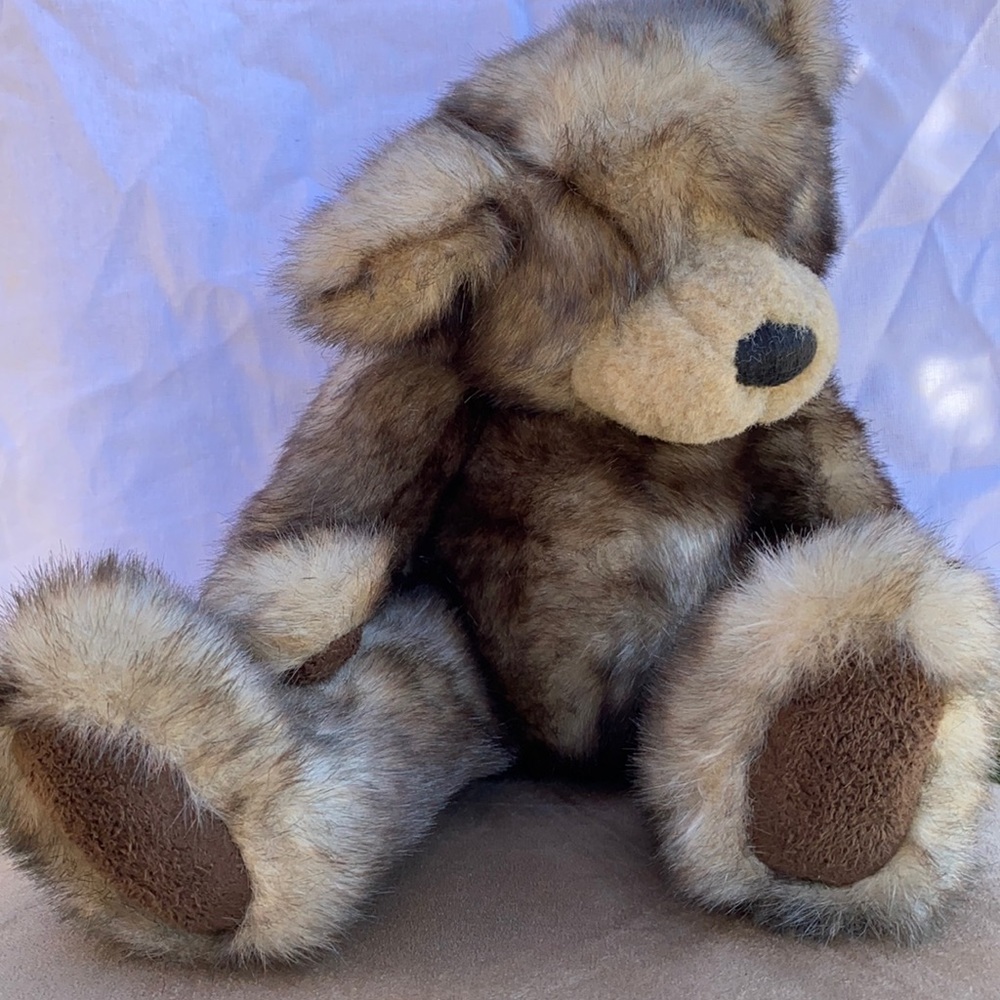 COPY - Vintage Cappuccino TM Russ teddy bear